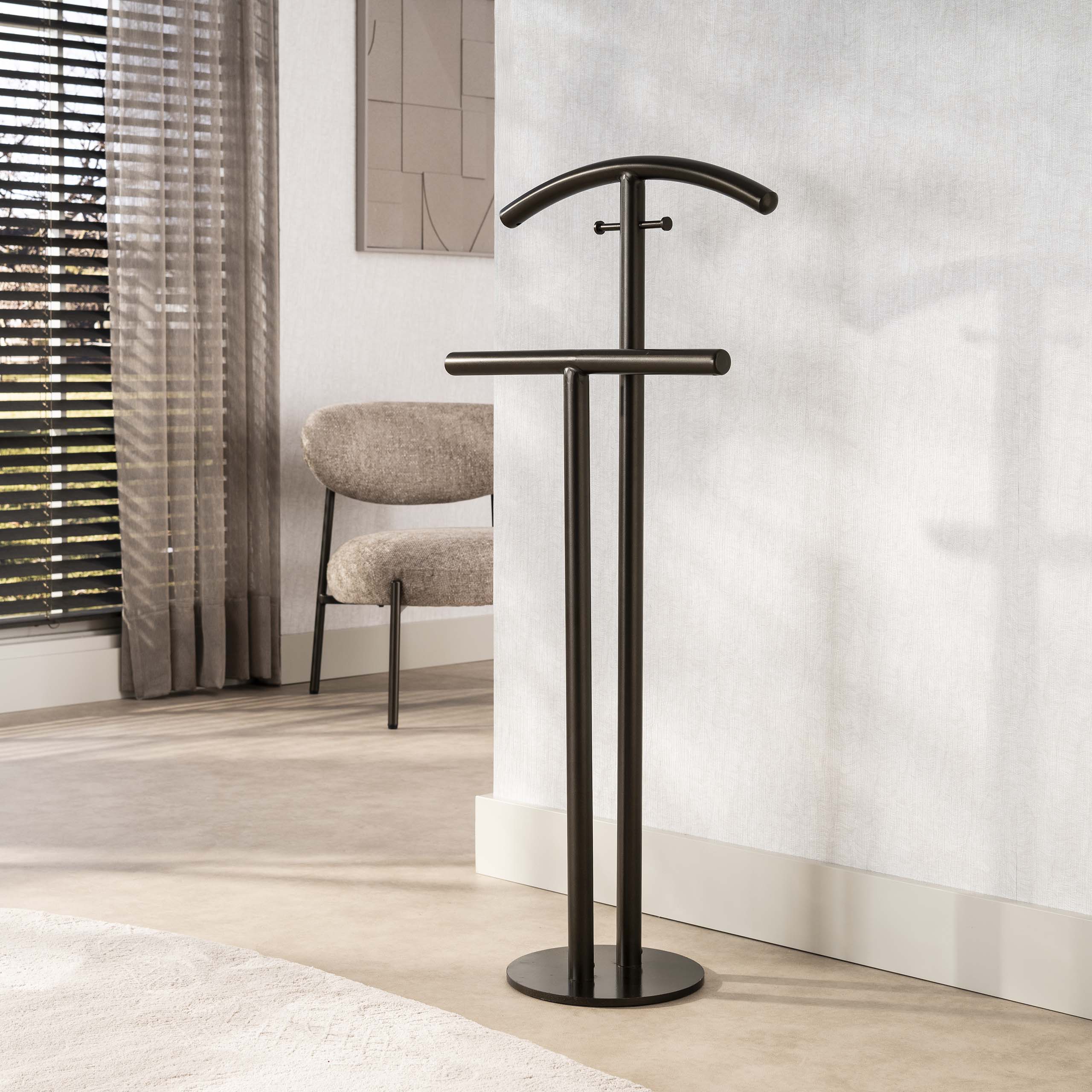 Dressboy Luno | Drift brown | Gepoedercoat staal