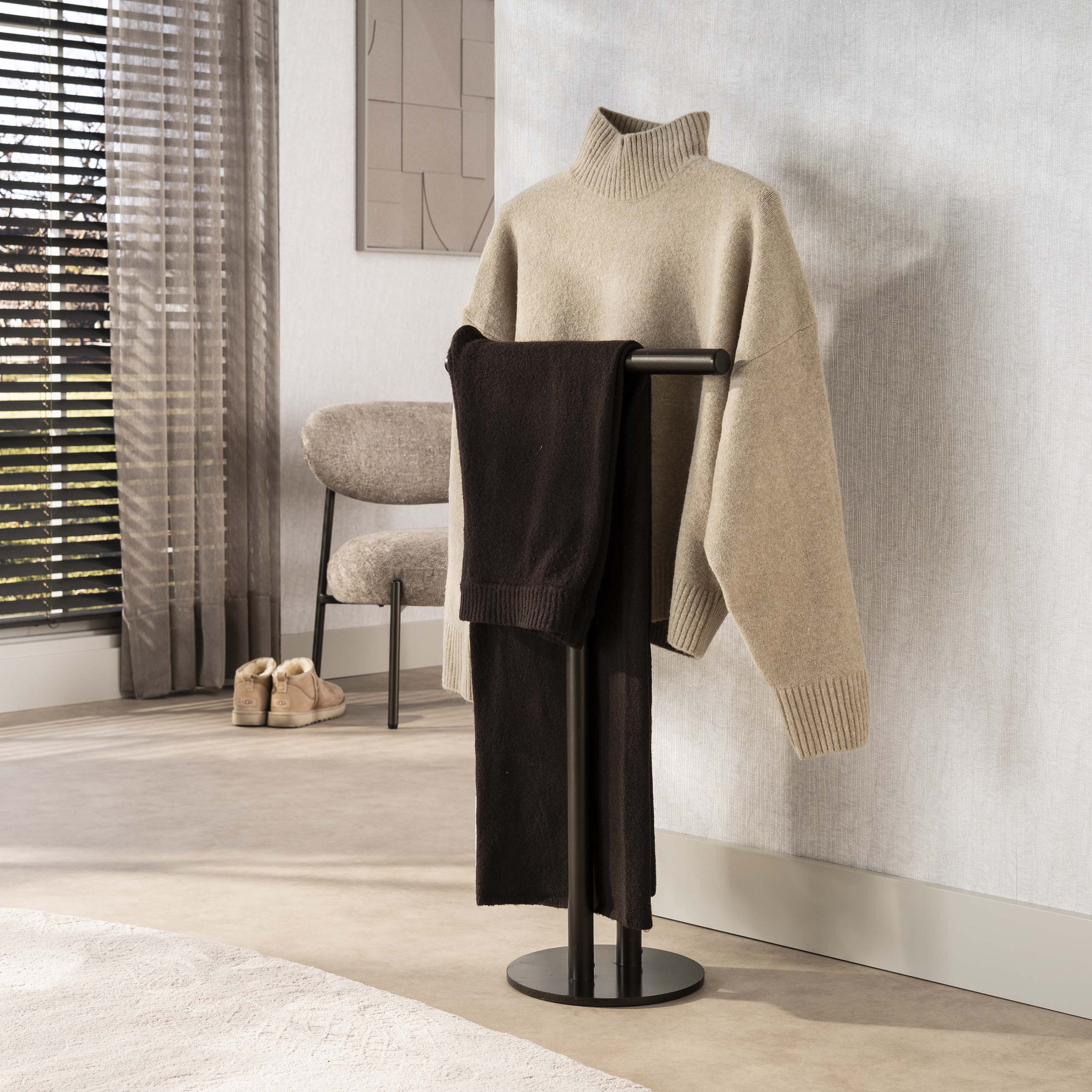 Dressboy Luno | Drift brown | Gepoedercoat staal