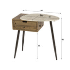 Nachtkastje Travino | 1 Lade Rechts | Keramiek Travertin