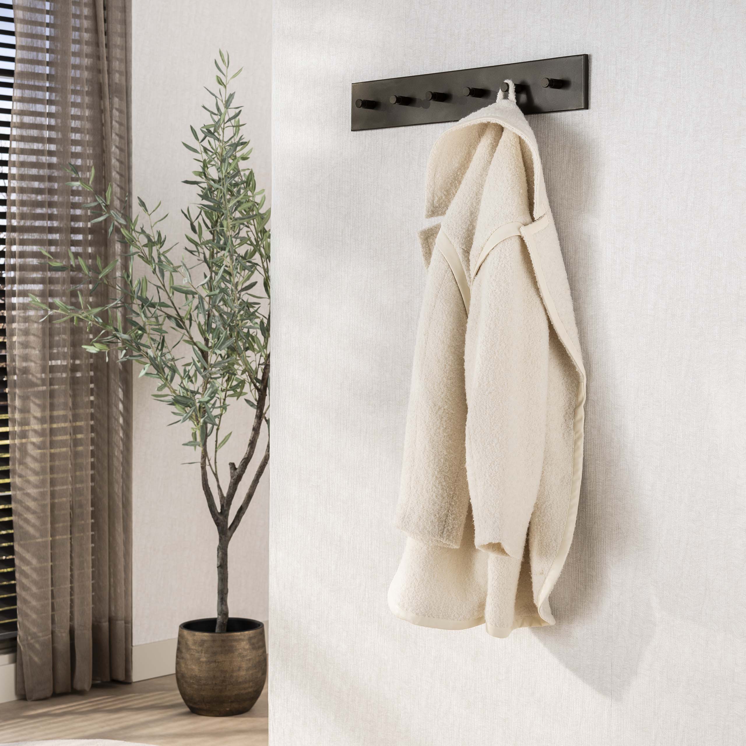 Kapstok Terra | 6 haken | Drift brown