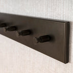 Kapstok Terra | 6 haken | Drift brown