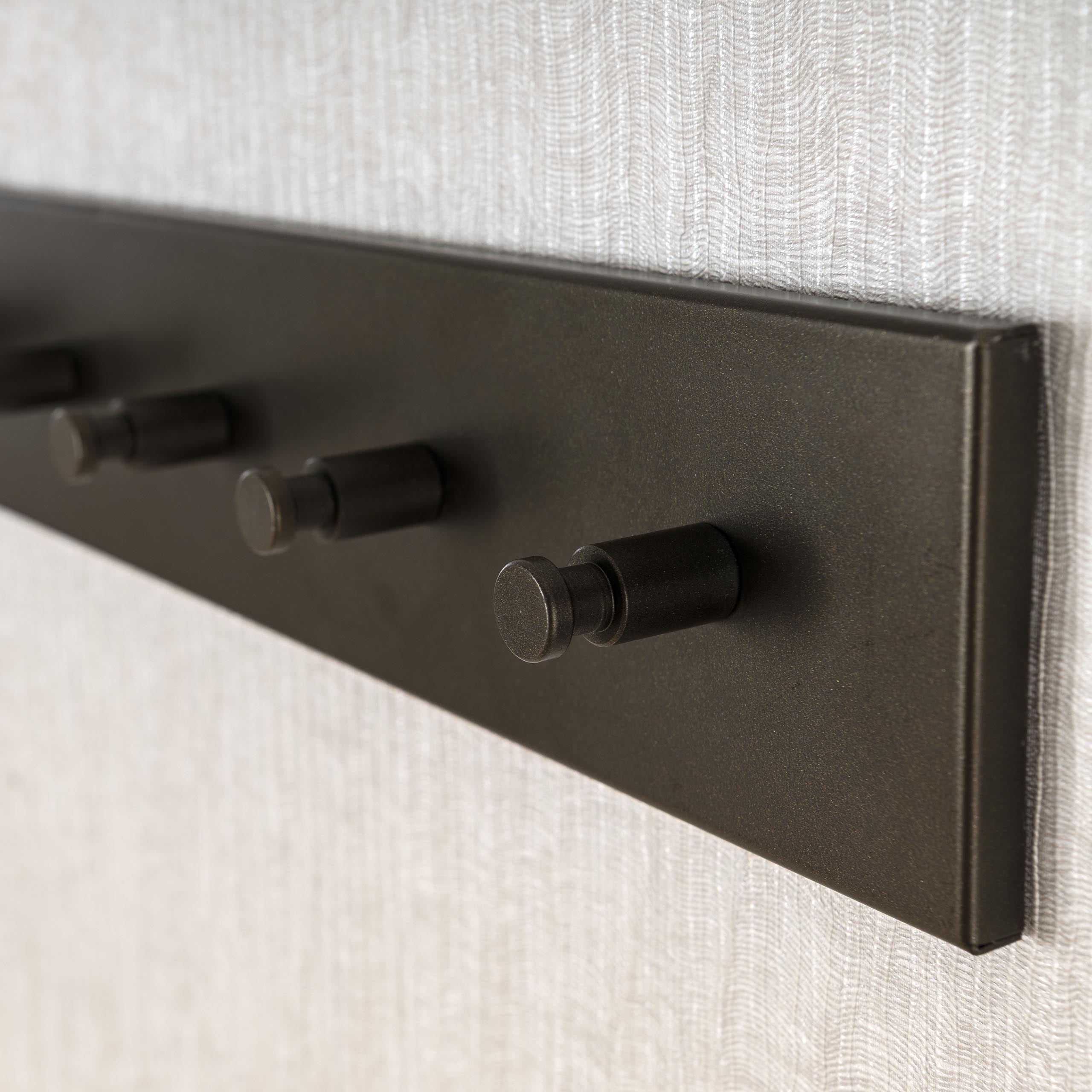 Kapstok Terra | 6 haken | Drift brown