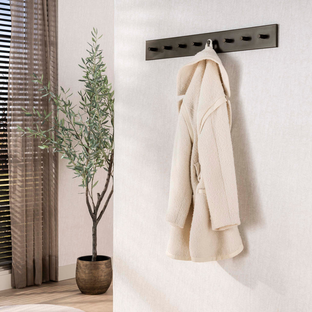 Kapstok Terra | 8 Haken | Drift brown