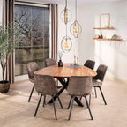 Stoel Swivel | 360° Draaibaar | Hoven Taupe