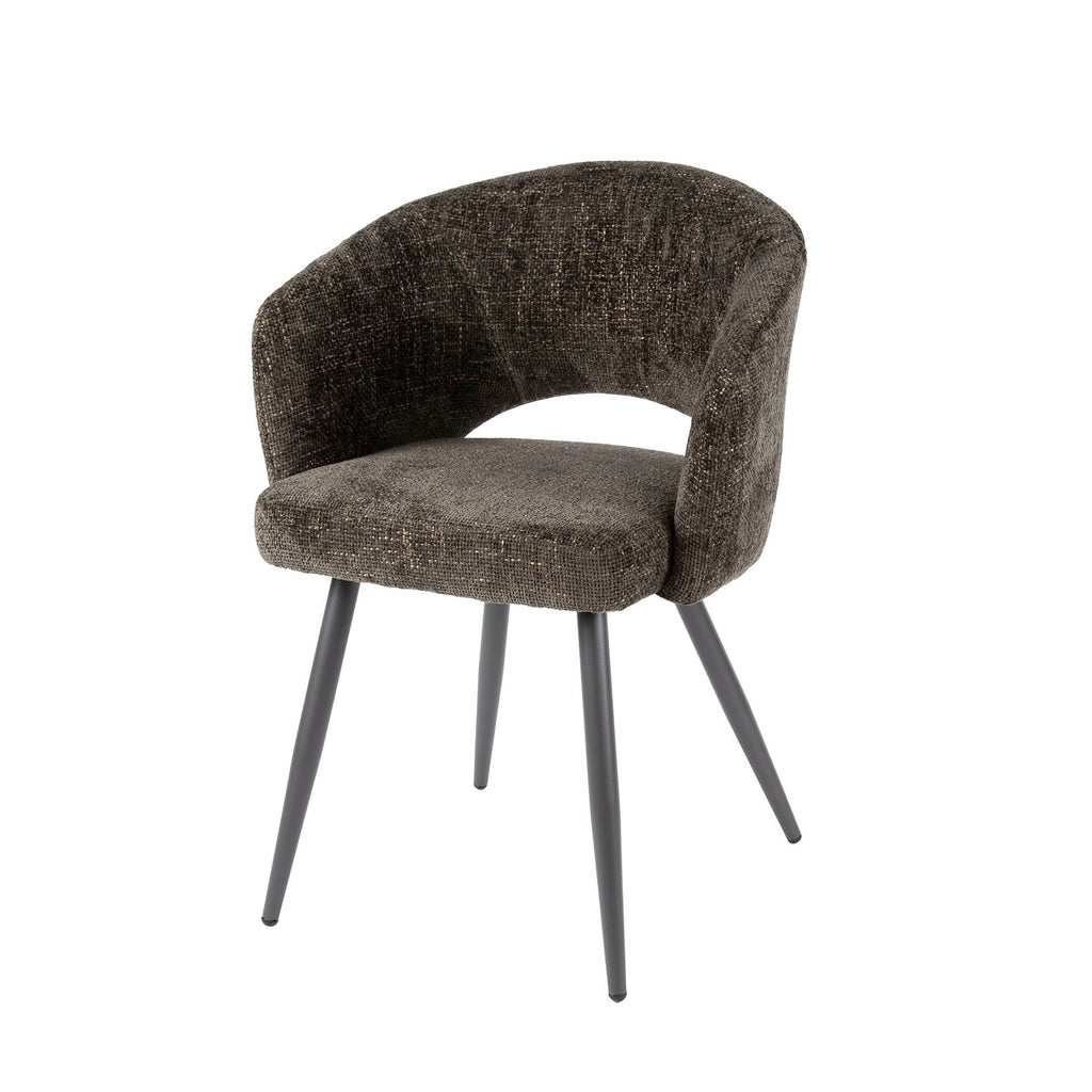 Armstoel Salon | 2-stuks | Cargo bruin