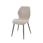 Stoel Linea | Bouclé | Zand | Set van 4