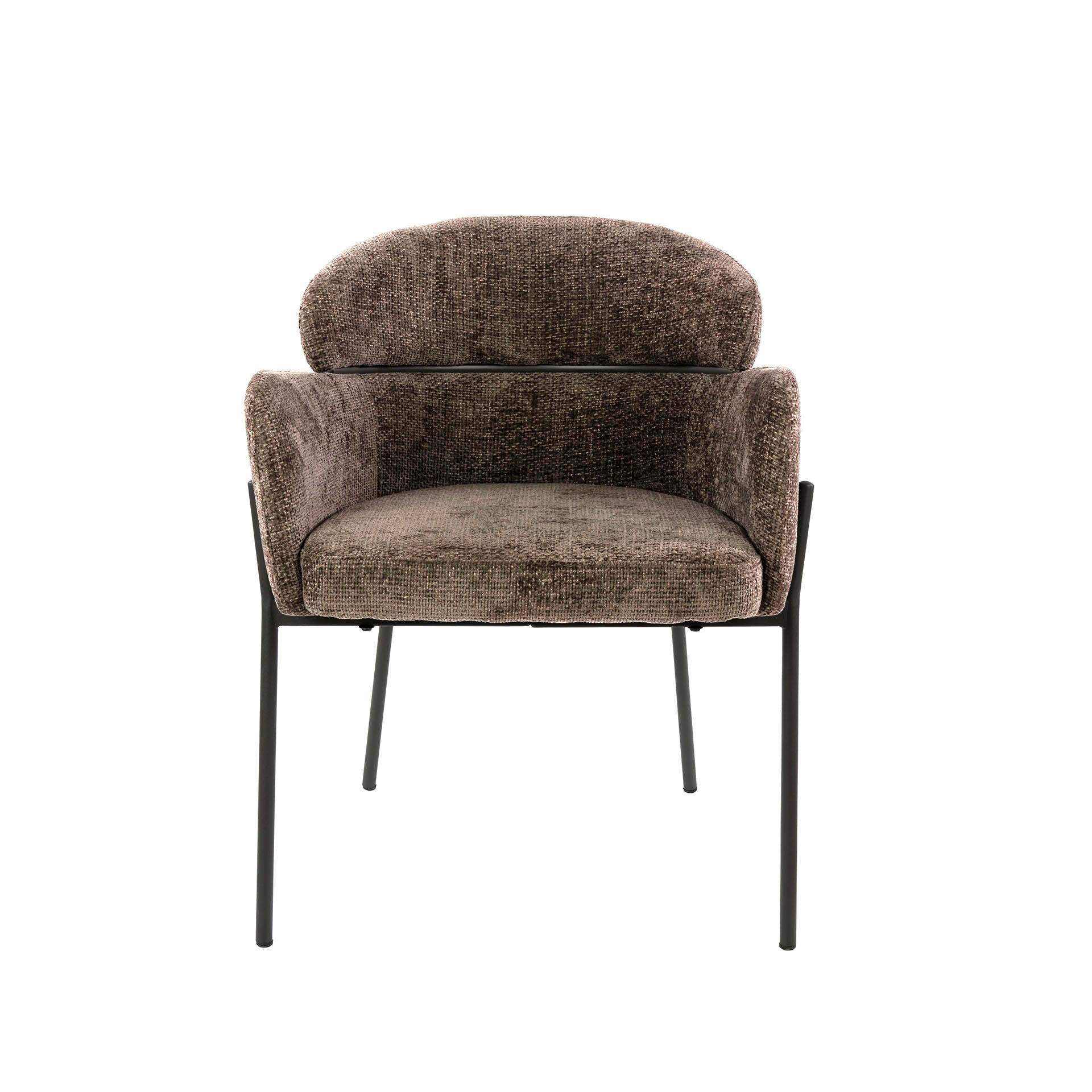 Armstoel Curva | Hoven Taupe | Set van 2