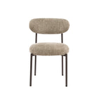 Eetkamerstoel Round | Pocketvering | Cargo zand