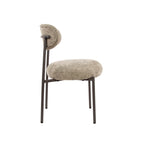 Eetkamerstoel Round | Pocketvering | Cargo zand