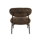 Fauteuil Round | Cargo bruin | Renegade stof