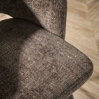 Fauteuil Round | Cargo bruin | Renegade stof