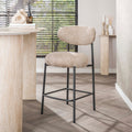 Barstoel Round | 2 stuks | Cargo zand