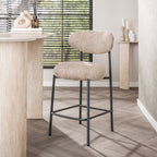 Barstoel Round | 2 stuks | Cargo zand
