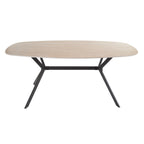 Eettafel Romano | Deens Ovaal | Keramiek Travertin