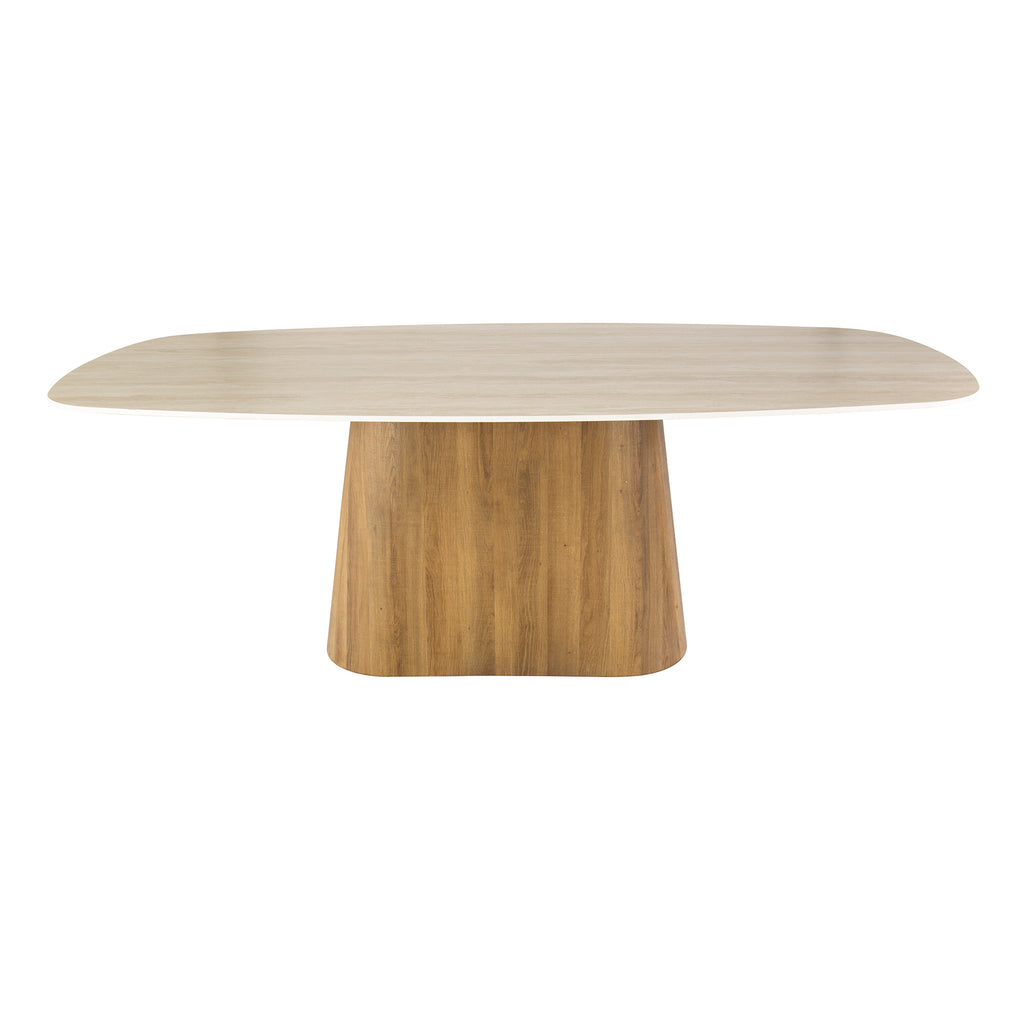 Eettafel Romano Centro | Ovaal 215cm | Travertin