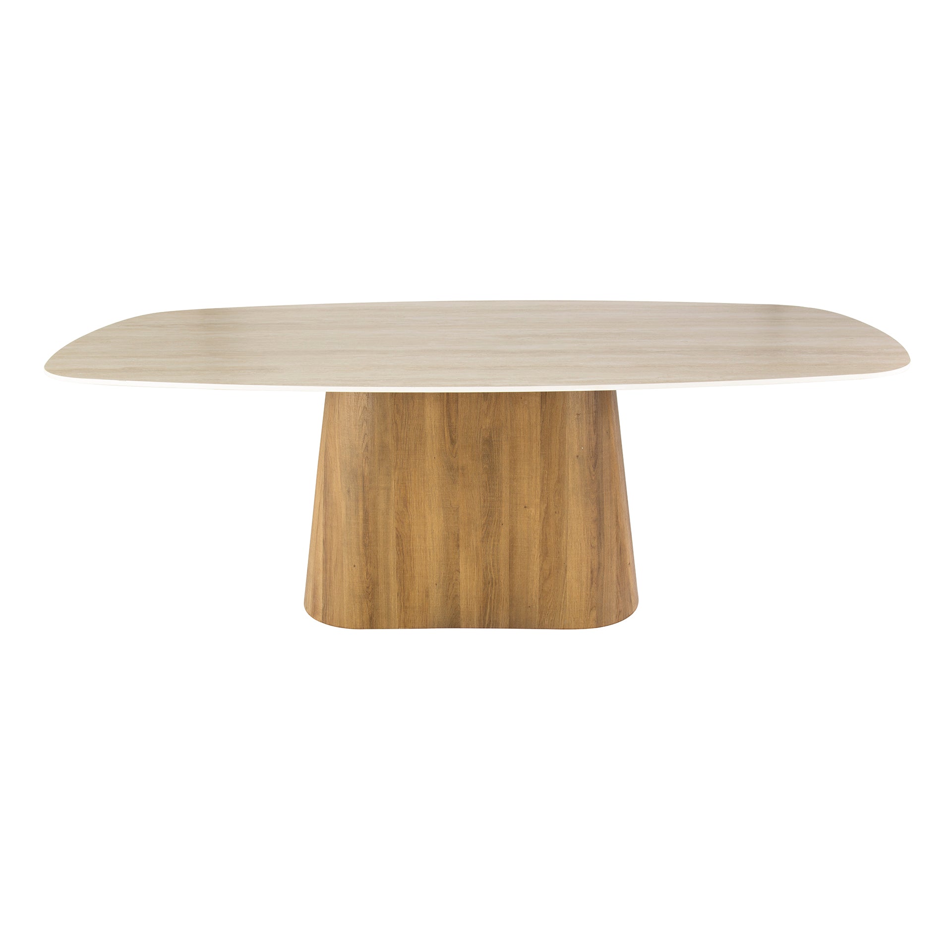 Eettafel Romano Centro | Ovaal 215cm | Travertin