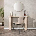 Hal-/kaptafel Romano Arch | Keramiek travertin