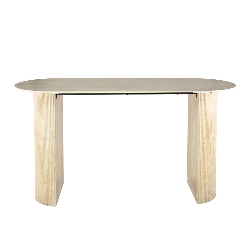 Bartafel Romano Arch | Keramiek Travertin | 180 cm