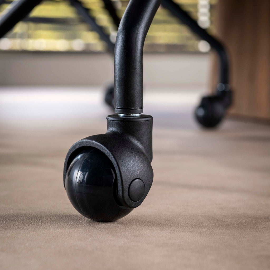 Armstoel Raster | Wieltjes | Hoven taupe