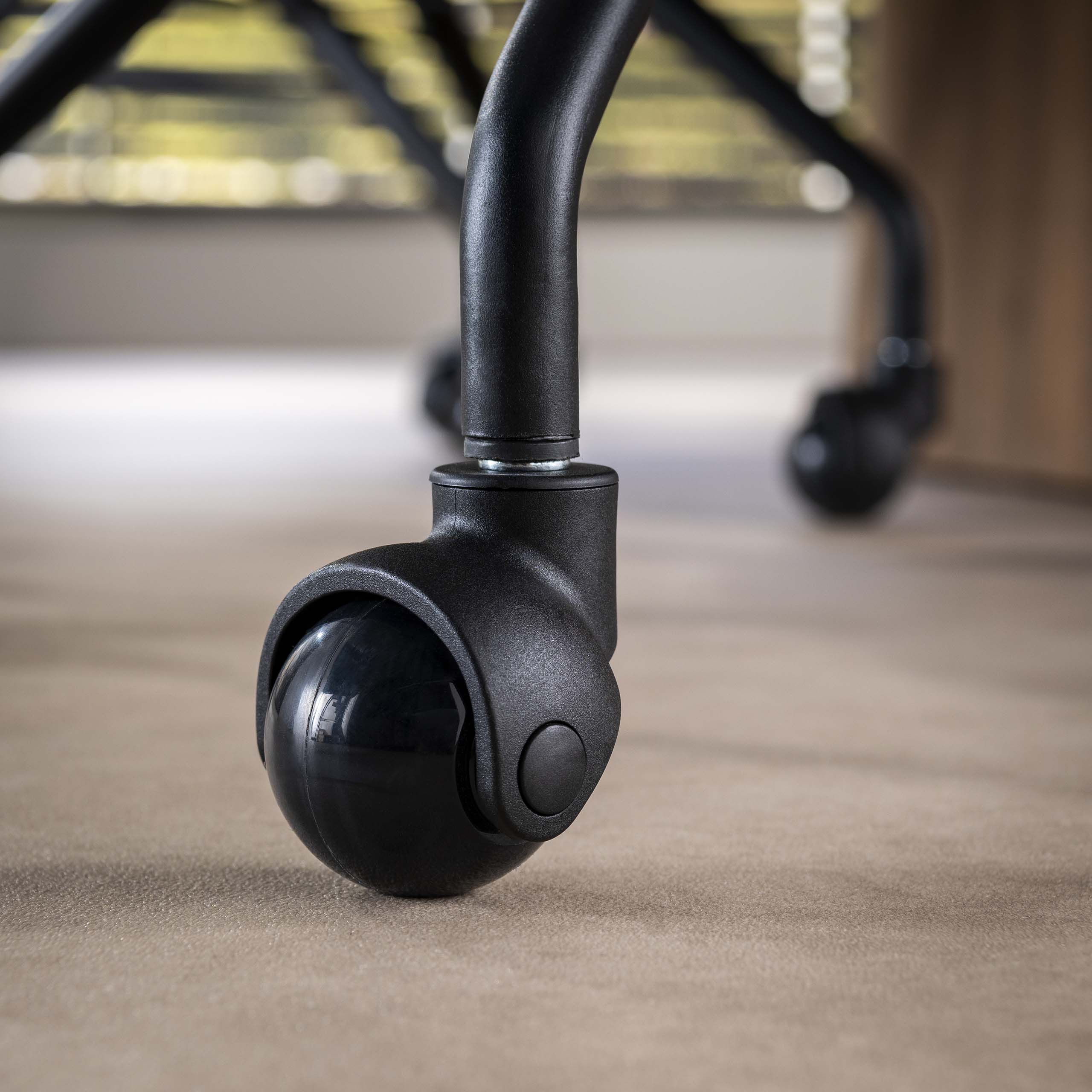 Armstoel Raster | Wieltjes | Hoven zand | Set van 2