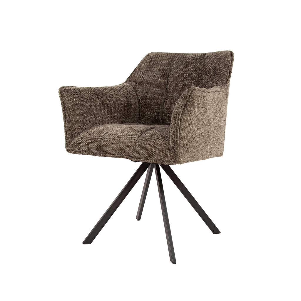 Armstoel Raster | Draaibaar | Hoven Taupe