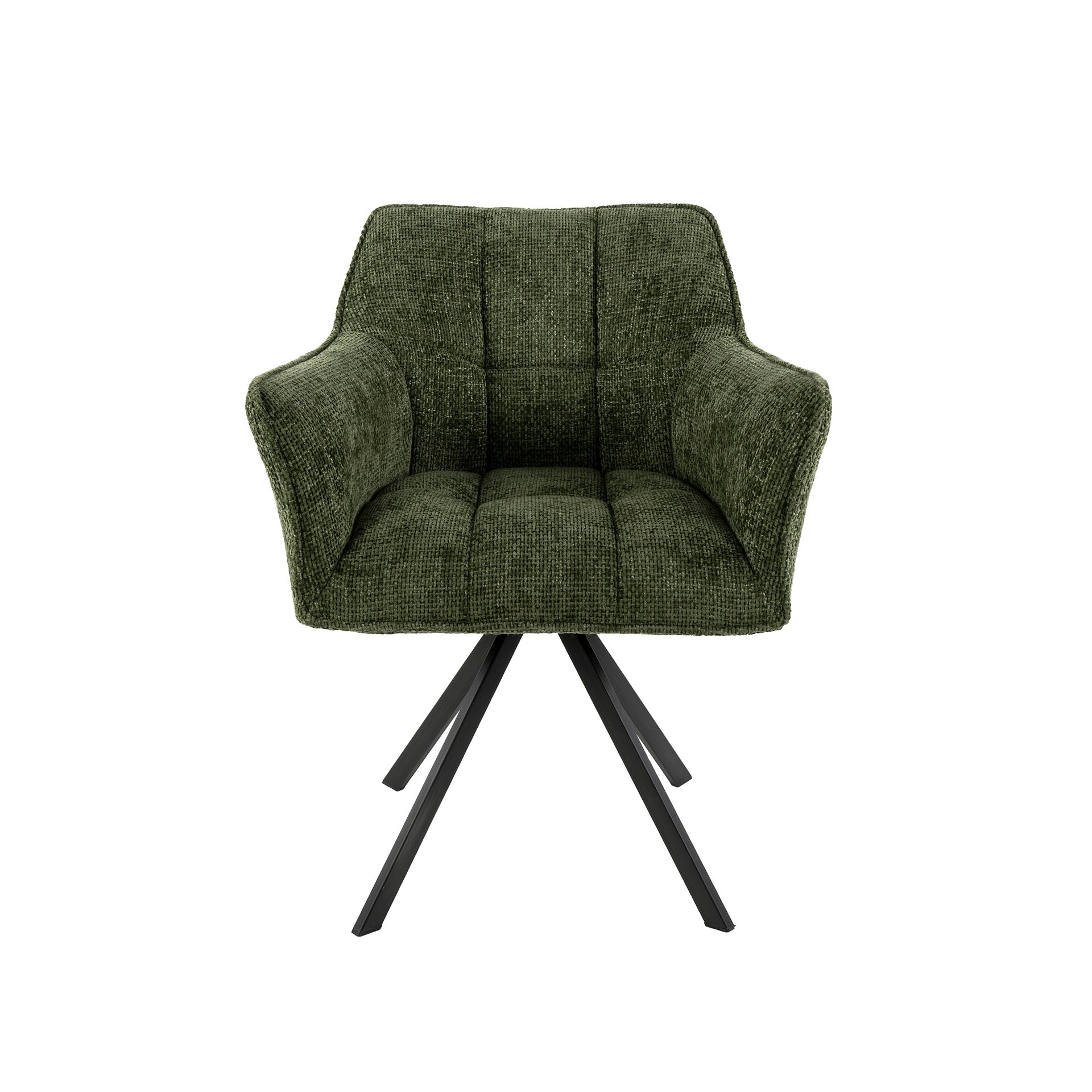 Armstoel Raster | Draaibaar | Hoven Groen (per 2)