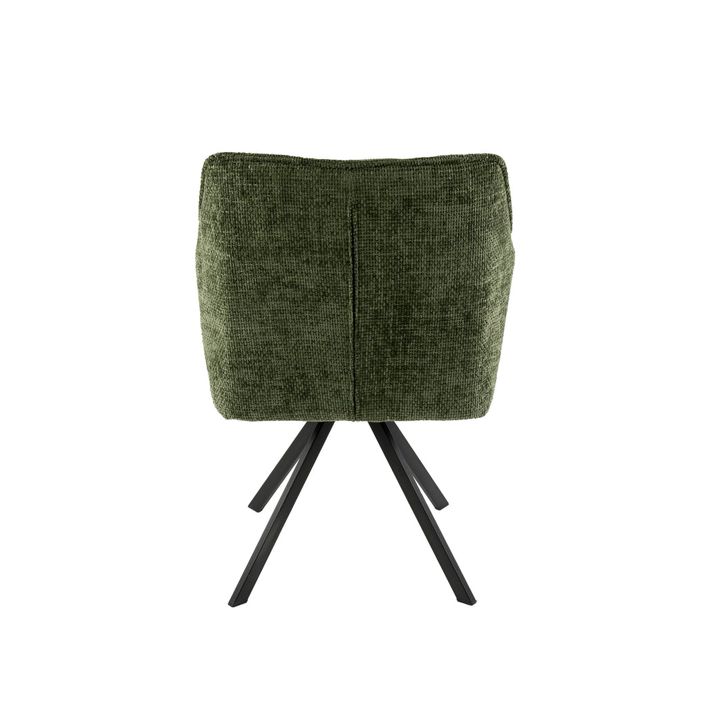 Armstoel Raster | Draaibaar | Hoven Groen (per 2)