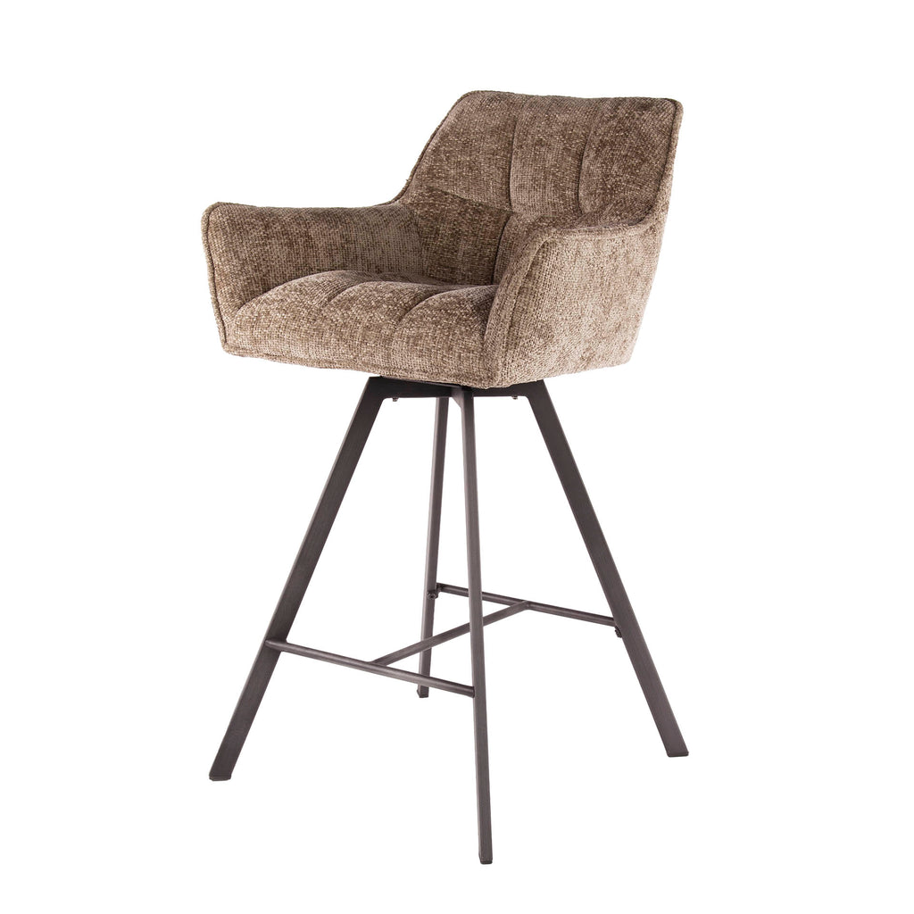 Barstoel Raster | Draaibaar | Hoven champagne