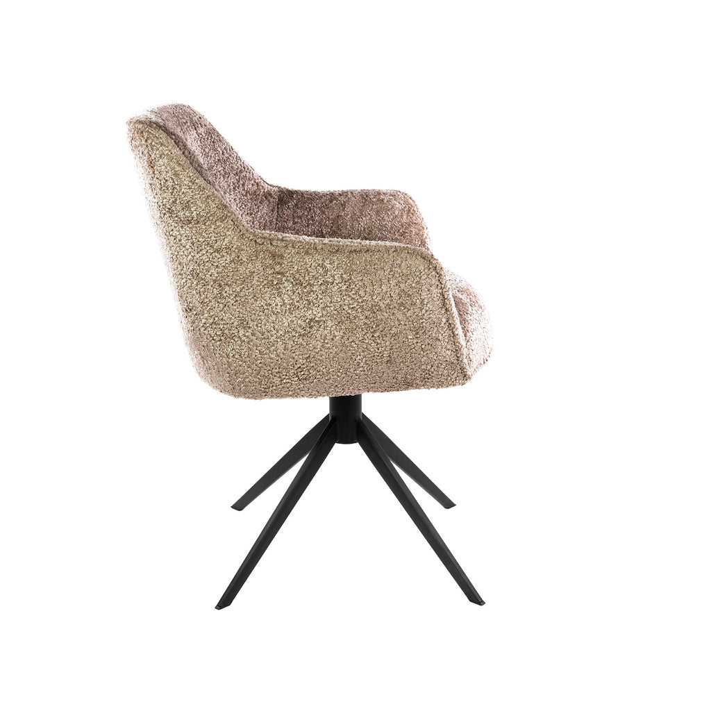 Armstoel Pull | Draaibaar 360° | Alura zand