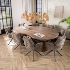Armstoel Lounge | Draaibaar | Hoven Taupe