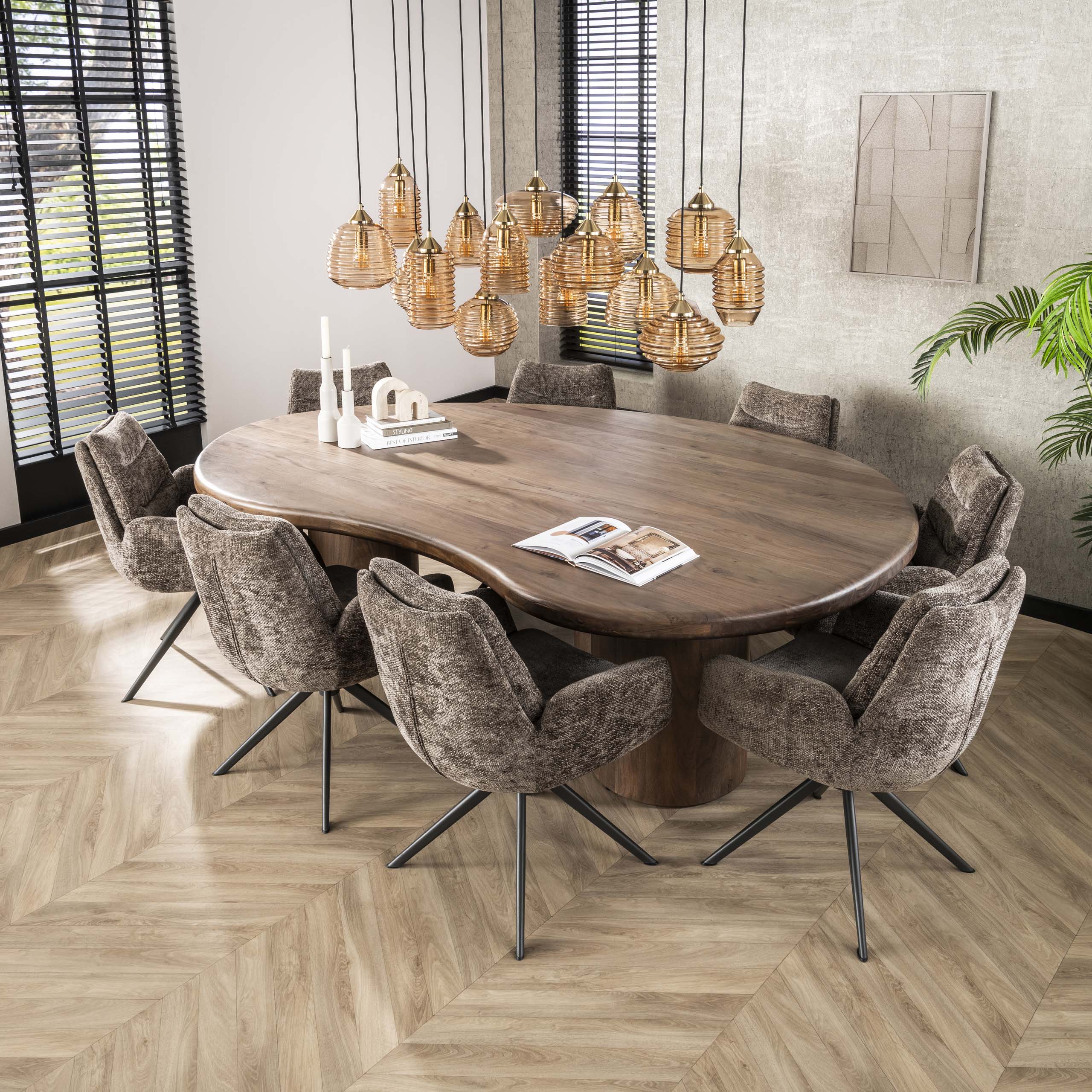 Armstoel Lounge | Draaibaar | Hoven Taupe