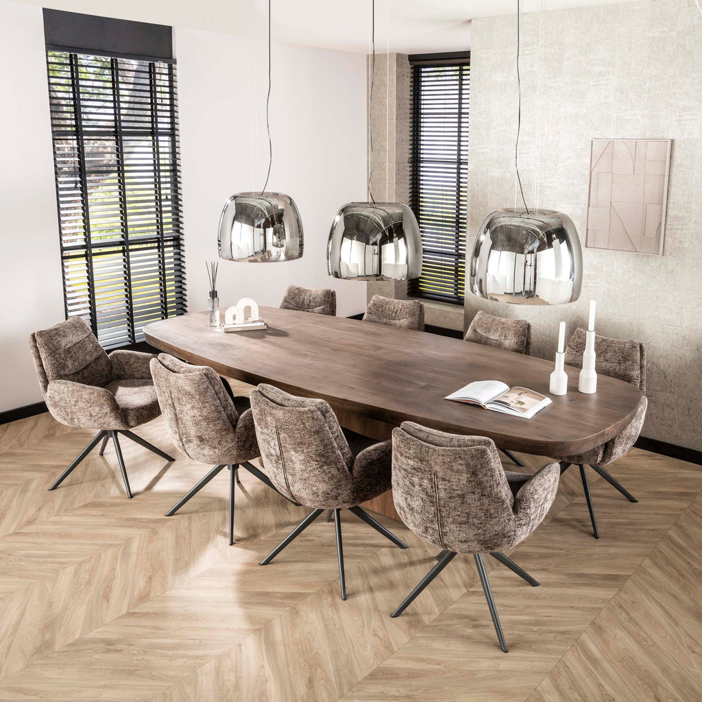 Armstoel Lounge | Draaibaar | Hoven Taupe