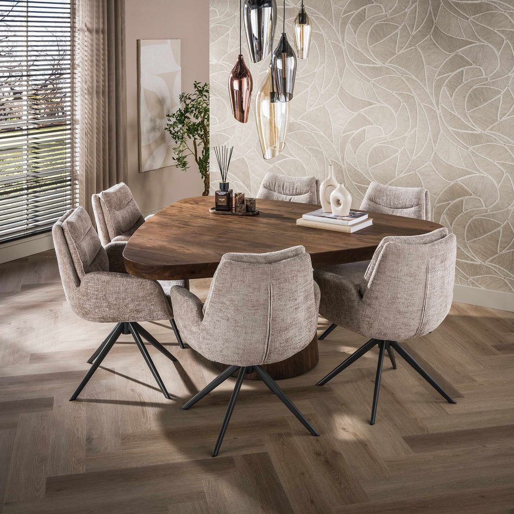 Armstoel Lounge | Draaibaar | Hoven zand