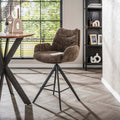 Barstoel Lounge | Draaibaar | Hoven taupe