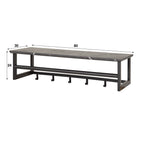 Kapstok Tenaro | Roede & Hoedenplank | 6 haken