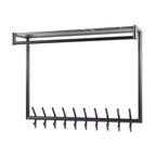 Kapstok Tenaro Hoog | 20 Haken | Melamine Graphite
