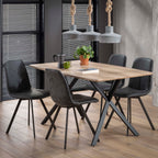 Eettafel Ovaal | 160 cm | 3D Eiken Antiquewash