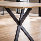 Eettafel Ovaal 190cm | 3D Eiken Antiquewash