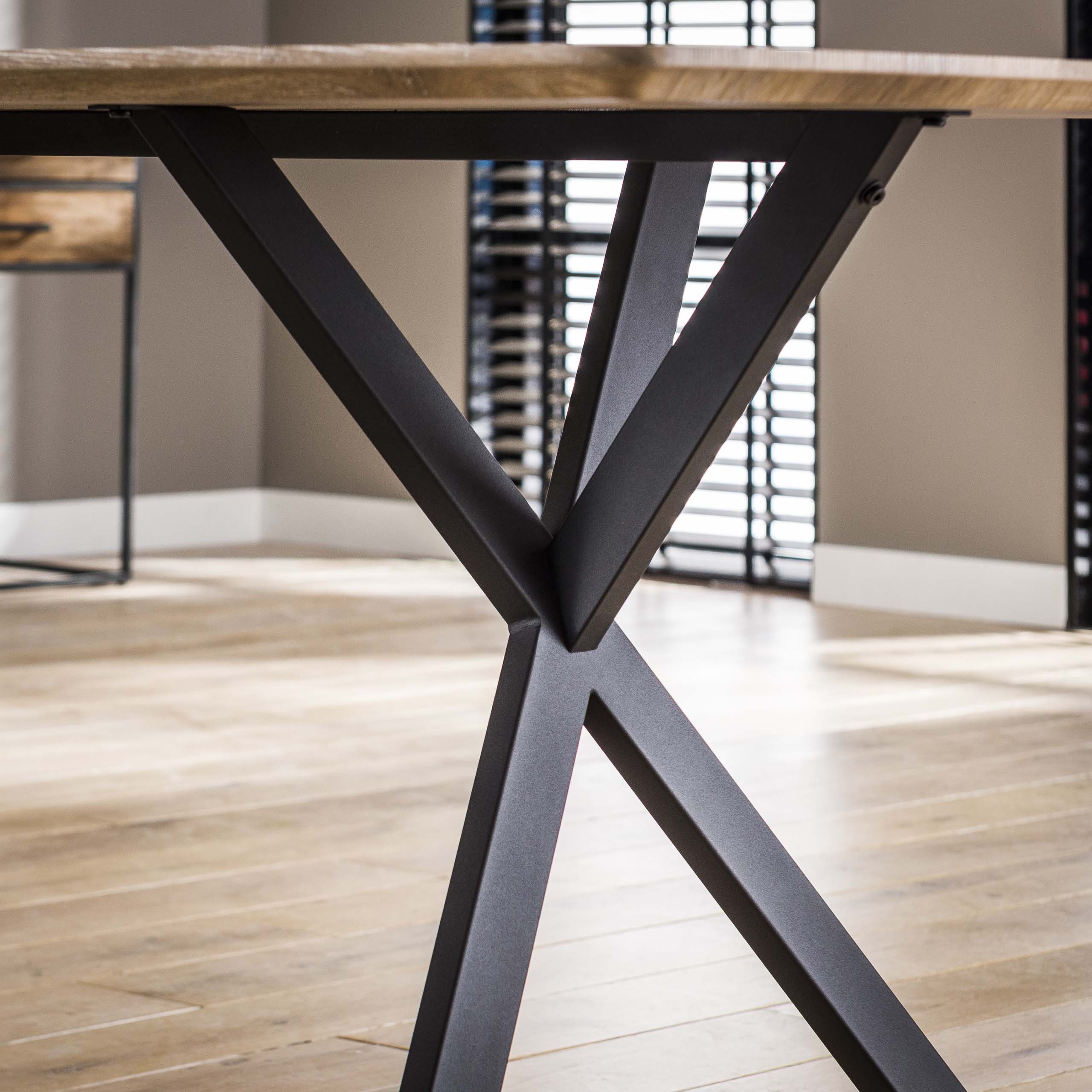 Eettafel Ovaal 190cm | 3D Eiken Antiquewash