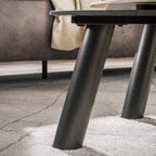 Salontafel Twin | Set van 2 | 3D keramiek travertin