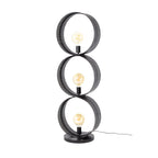 Vloerlamp Ring Mesh | 3-Lichts | Charcoal