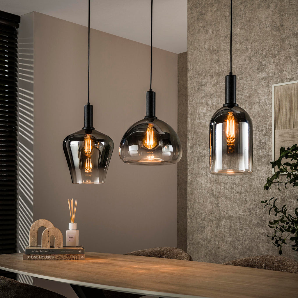 Hanglamp Zenith | 3-Lichts | Artic zwart