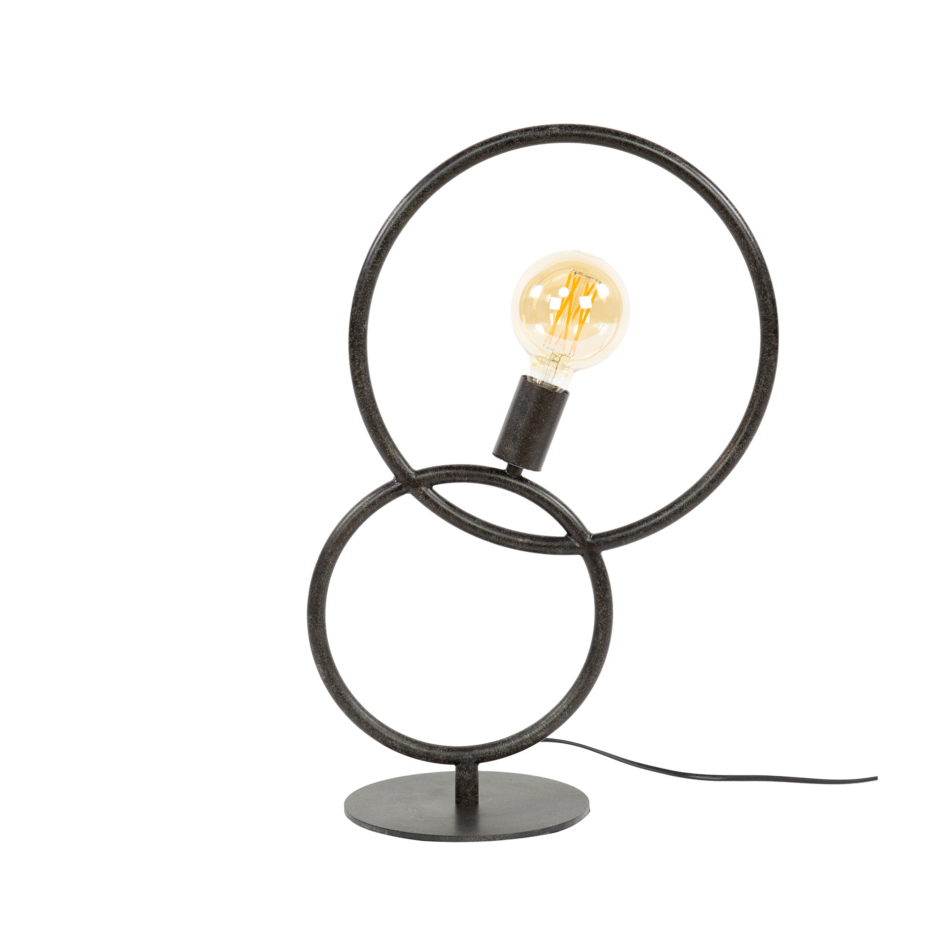 Tafellamp Loop | 1-Lichts | Artic zwart
