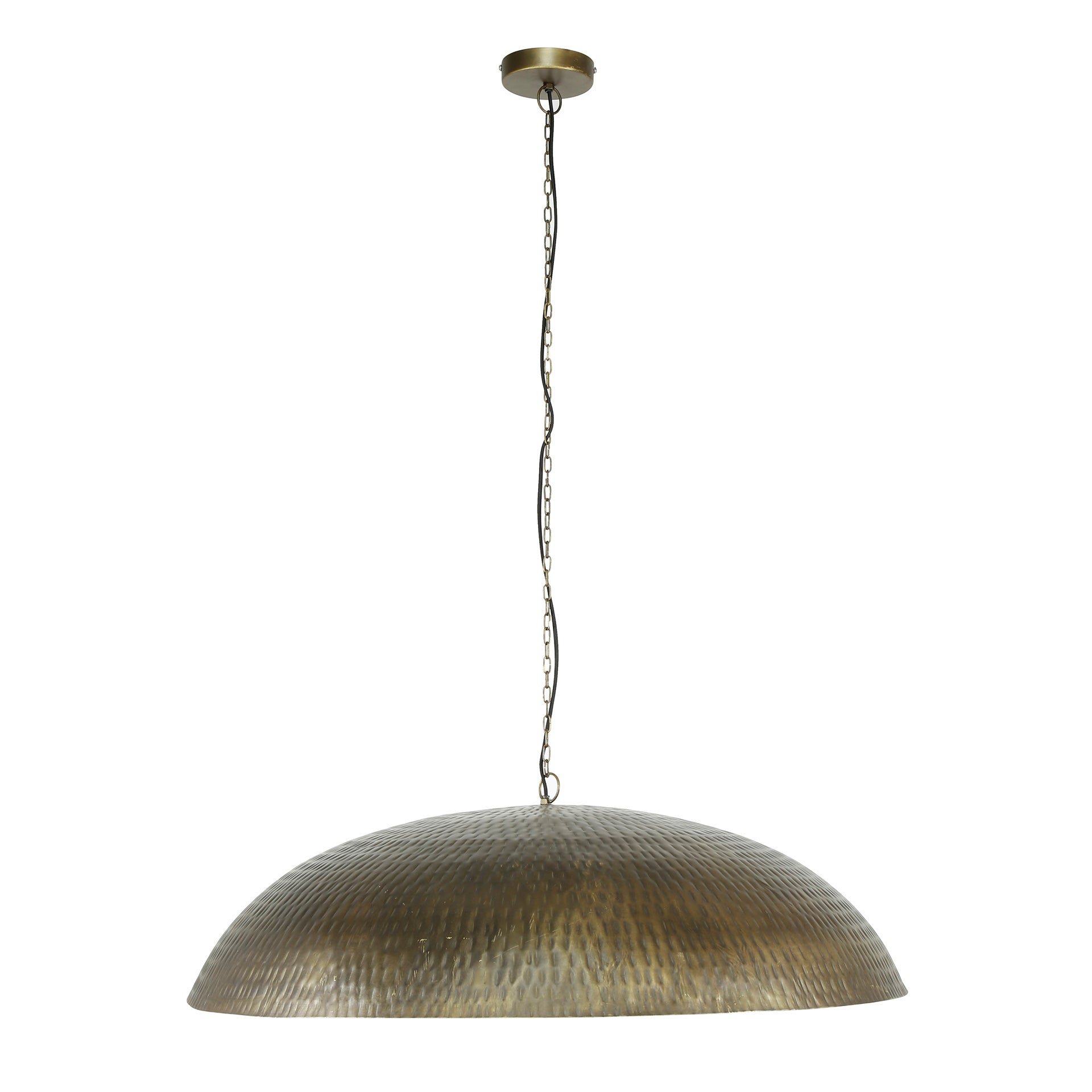 Hanglamp Cupola | 1-Lichts | Ø90 cm Antiek brons