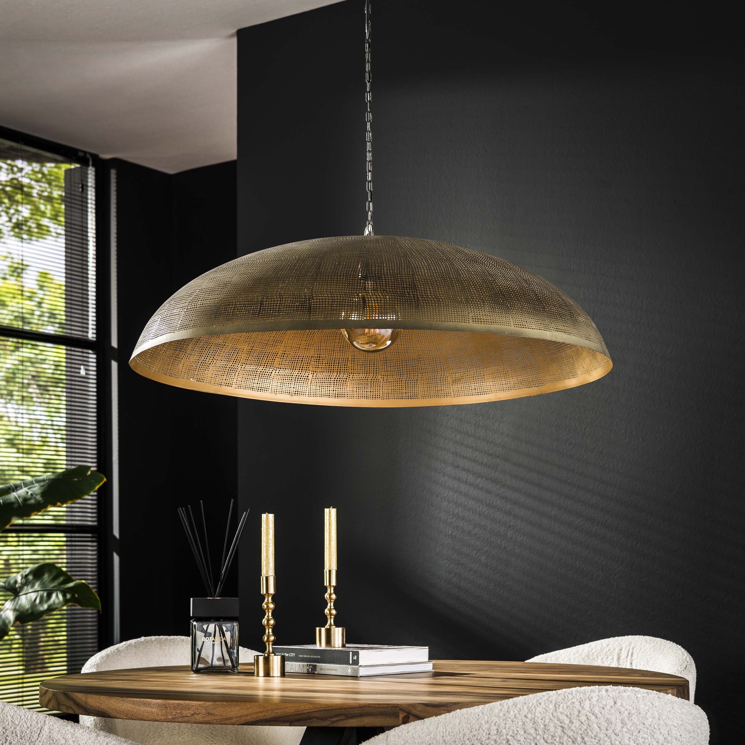 Hanglamp Cosmic | 1-Lichts | Ø90cm Antiek brons