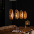 Hanglamp Cosmic | 4-Lichts | Antiek brons