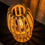 Tafellamp Orbit | 1-Lichts | Massief mango