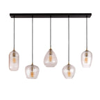 Hanglamp Diamond Grain | 5-Lichts | Diamant glas
