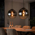 Hanglamp Bubble Shaded XL | 2-Lichts | Artic zwart