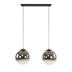 Hanglamp Bubble Shaded XL | 2-Lichts | Artic zwart